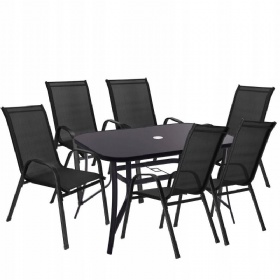 GARDEN FURNITURE SET, TABLE SET