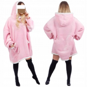 HOODIE BLANKET OVERSIZE-1set/pe bag-14sets/ctn40x50x60cm